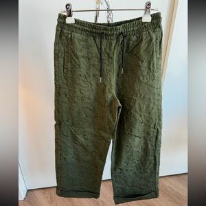JFG Standard Embroidered Wide Leg Pants. Mens Medium. Joe Freshgoods.